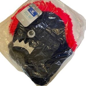 Top Paw NWT Large Navy Blue/Red Monster Hat